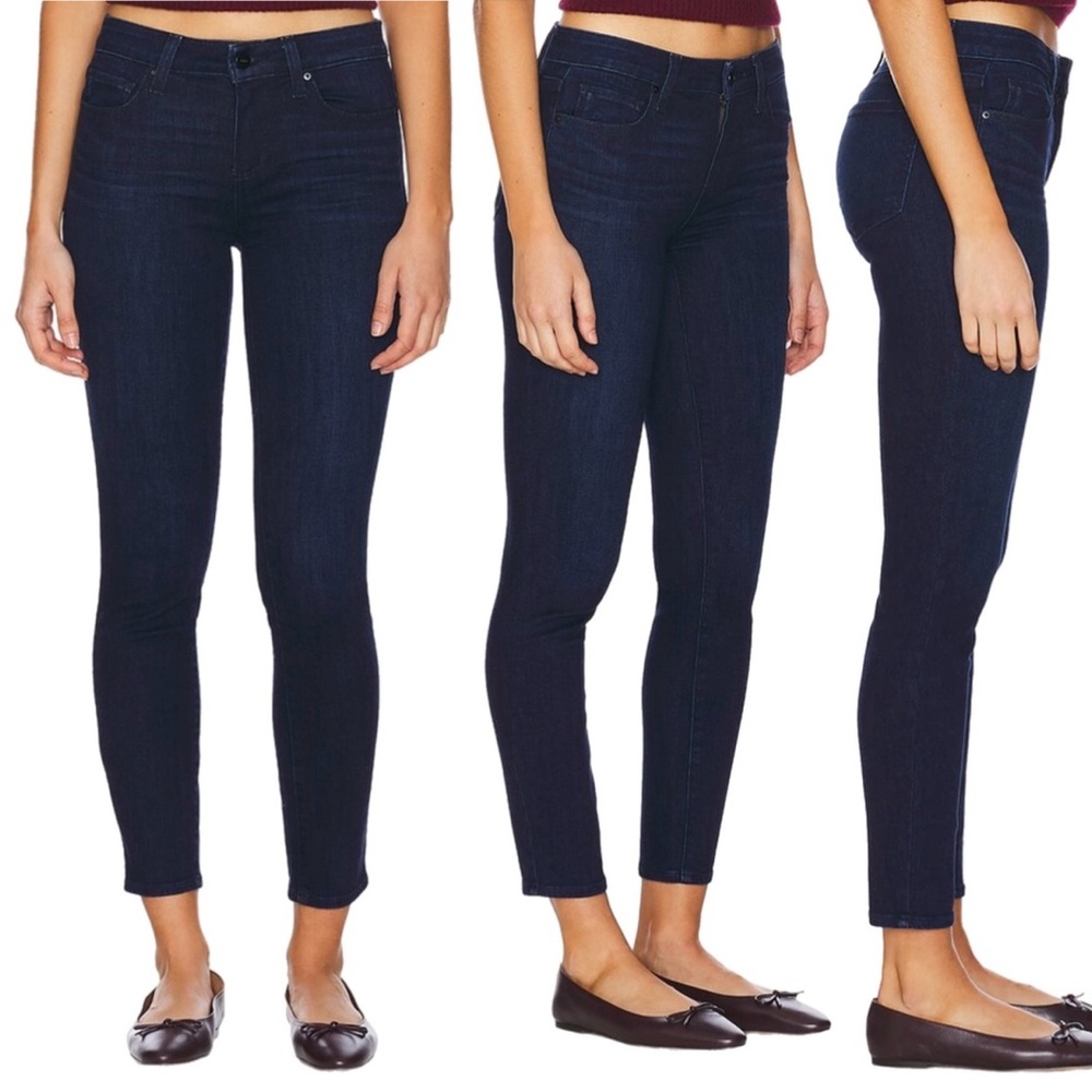 Paige Verdugo Ankle Jeans Pamela Dark Wash Size 29